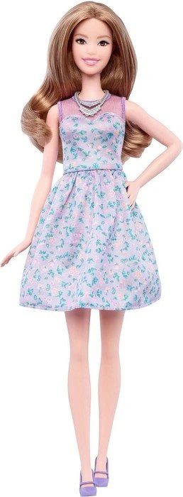 Mattel Barbie - Fashionistas im hell-lilafarbenen Kleid Tall