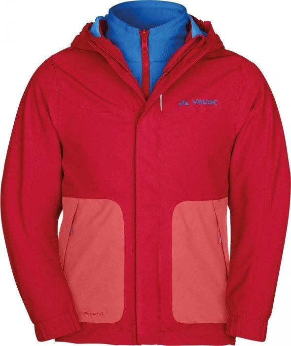 Vaude Campfire IV Funktionsjacke indian red (Junior)