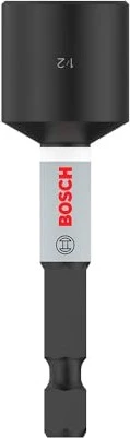 Bosch Professional PRO Nutsetter Impact Außensechskant Steckschlüssel 1/4", 1/2"x65mm, 1 Stück