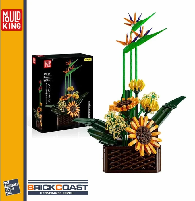 Mould King Paradiesvogel-Blumenstrauß (10024)