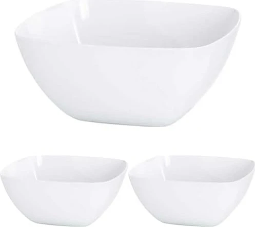 Emsa Vienna Salatschüssel 20.5x20.5cm 2l weiß