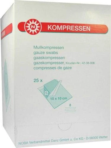 Nobamed Mullkompressen 8-fach