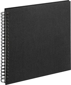 Walther Design Spiralalbum Cloth 30x30 schwarz