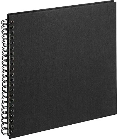 Walther Design Spiralalbum Cloth 30x30 schwarz
