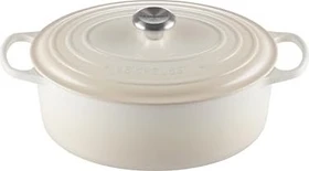 Le Creuset Signature Gusseisen Bräter oval 31cm 6.3l meringue