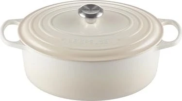 Le Creuset Signature Gusseisen Bräter oval 31cm 6.3l meringue