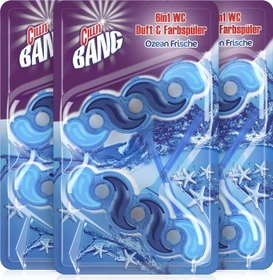 Cillit Bang 6in1 Blauspüler Ozean Frische WC-Duftspüler, 2 Stück