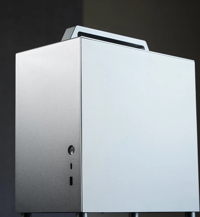 Jonsbo T8 PLUS Black, schwarz, Glasfenster, Mini-ITX