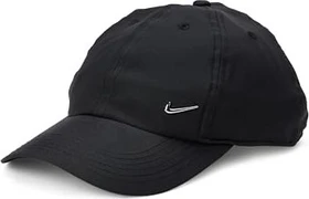 Nike Dri-FIT Club unstrukturierte Metall-Swoosh Kappe schwarz (Junior)