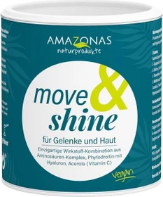 Amazonas move & shine für Gelenke und Haut vegan Pulver, 96g
