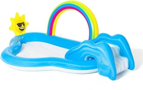 Bestway Rainbow'n'Shine Planschbecken rechteckig 257x145x91cm