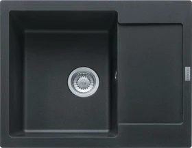 Franke Maris MRG 611-62 Einbau Becken rechts mit Ablauffernbedienung onyx