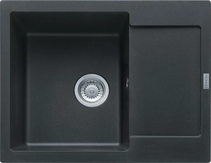 Franke Maris MRG 611-62 Einbau Becken rechts mit Ablauffernbedienung onyx