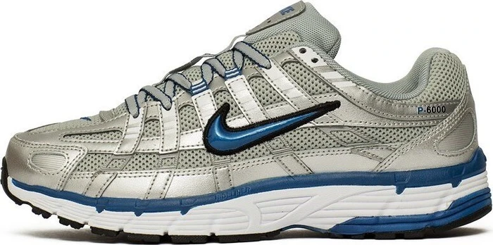 Nike P-6000 metallic silver/white/black/team royal (Herren)