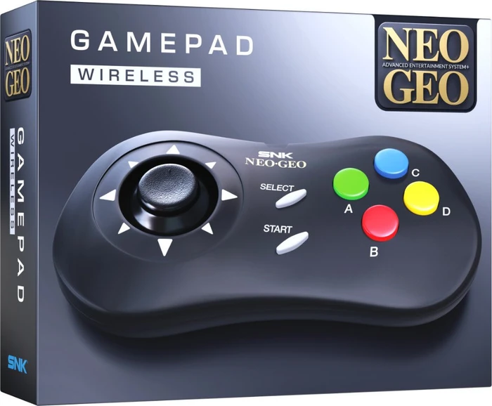 SNK Neo Geo AES+ Wireless Gamepad schwarz