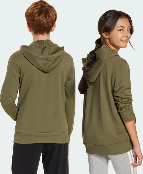 adidas Essentials Hoodie olive strata/black (Junior)