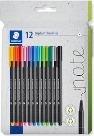 Staedtler triplus fineliner 334 0.3mm sortiert, 12er-Set