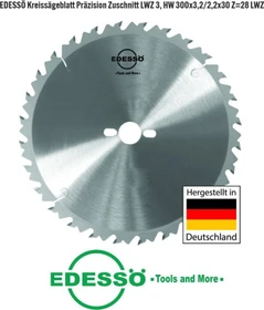 Edessö Type 320 Kreissägeblatt 28Z, 300x2.2x30mm, 1 Stück