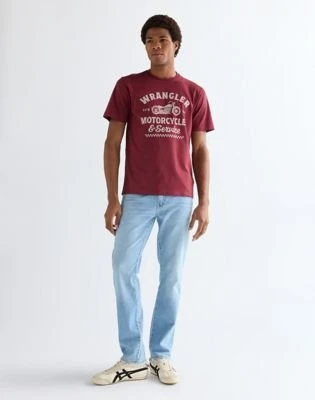 Wrangler Americana T-Shirt kurzarm ruby wine (Herren)