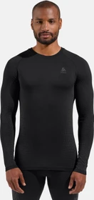 Odlo Performance Warm Baselayer Funktionsshirt langarm black/graphite grey (Herren)