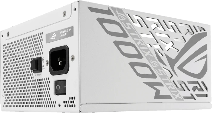 ASUS ROG Strix 1000W Platinum White Edition, ROG-STRIX-1000P-GAMING-WHITE, 1000W, ATX 3.1