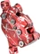 SRAM Maven Ultimate Expert Kit VR+HR Scheibenbremsenset clear anodized/red splash Vorschaubild