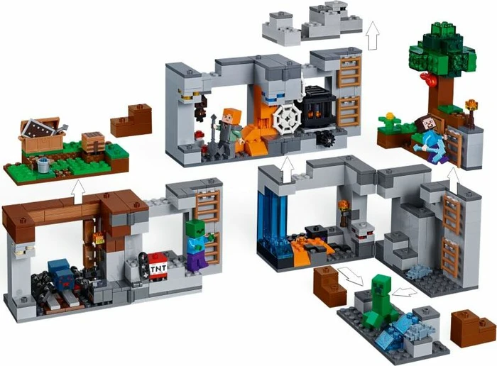 LEGO Minecraft - Abenteuer in den Felsen