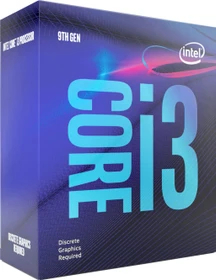 Intel Core i3-9100F, 4C/4T, 3.60-4.20GHz, boxed