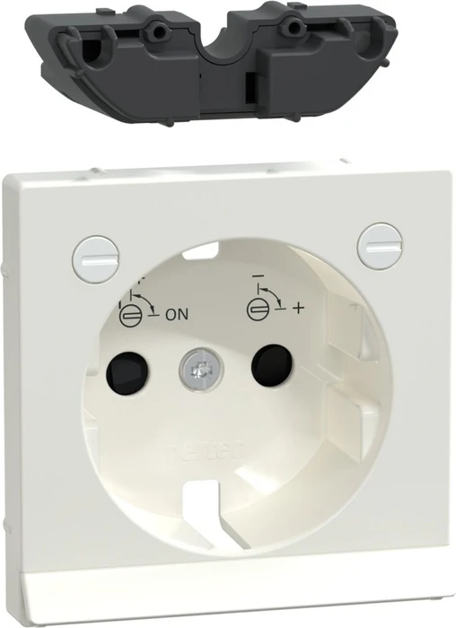 Merten System M Erweiterungsset LED Beleuchtung, aluminium