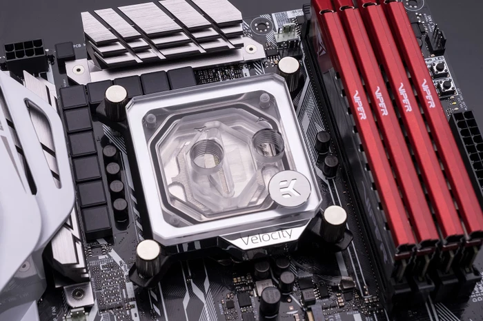 EK Water Blocks Quantum Line EK-Quantum Velocity, Nickel Acryl
