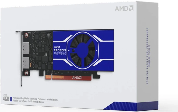 AMD Radeon PRO W6400, 4GB GDDR6, 2x DP