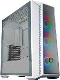 Cooler Master MasterBox 520 Mesh, weiß, Glasfenster