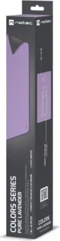 Natec Colors Series Mouse Pad Pure Lavender, 800x400mm, violett