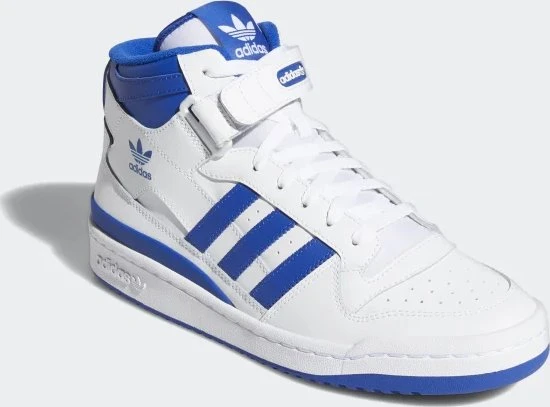 adidas Forum Mid cloud white/royal blue