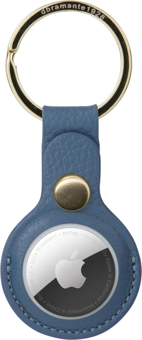 dbramante1928 Key Ring Copenhagen für Apple AirTag ultra-marine blue