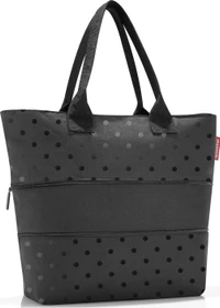 Reisenthel e1 Shopper glossy dots black