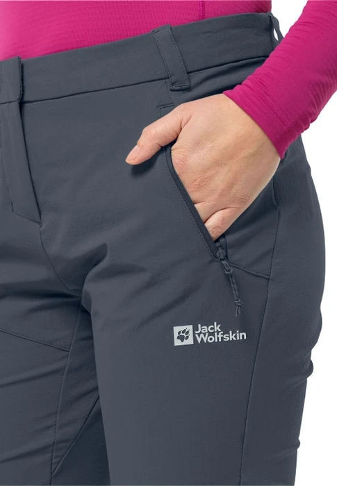 Jack Wolfskin Glastal Winter Hose lang graphite/cool grey (Damen)