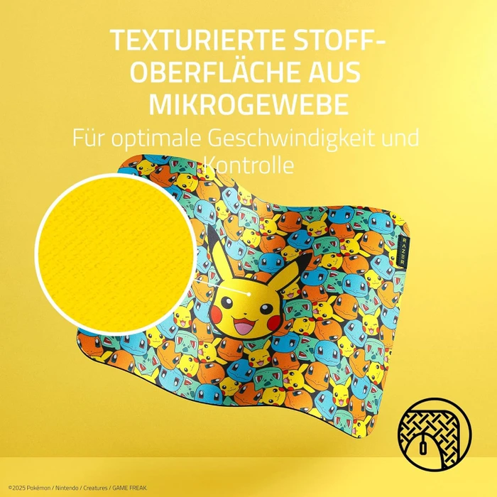 Razer Gigantus V2 Medium, 360x275mm, Pokemon Edition