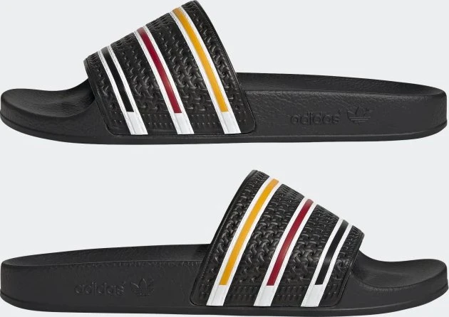 adidas Adilette core black/cloud white/team colleg gold