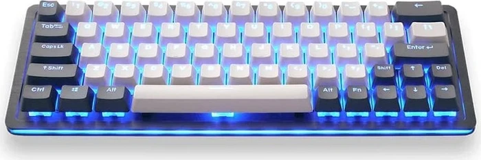 Mountain Mineral Keycap Set, Kunststoff (PBT) Double-Shot, weiß/schwarz, 113 Tasten (104+9), ANSI-US