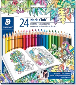 Staedtler Noris Club 144 Johanna Basford Edition Buntstift sortiert, 24er-Set