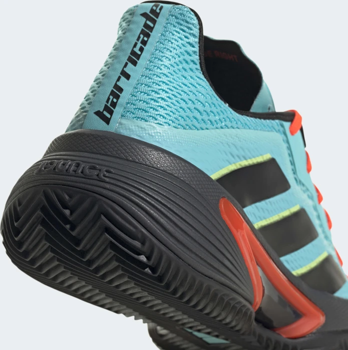 adidas Barricade pulse aqua/core black/pulse lime (Herren)