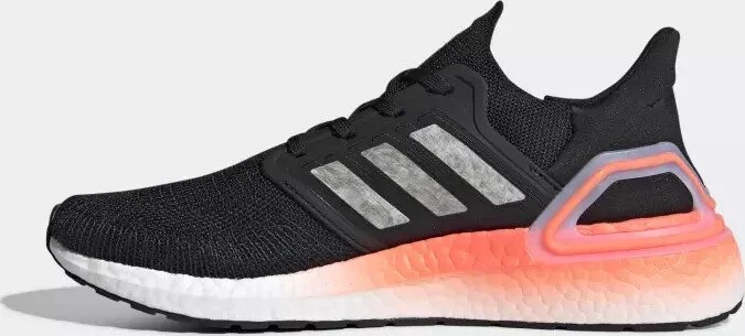 adidas Ultraboost 20 core black/cloud white/signal coral (Herren)