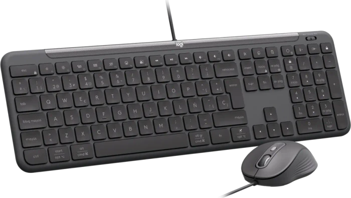 Logitech MK620 Signature Slim Wired Combo for Business Graphite, USB-C, PT