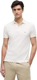 Tommy Hilfiger 1985 Slim Fit Poloshirt kurzarm ivory petal (Herren)