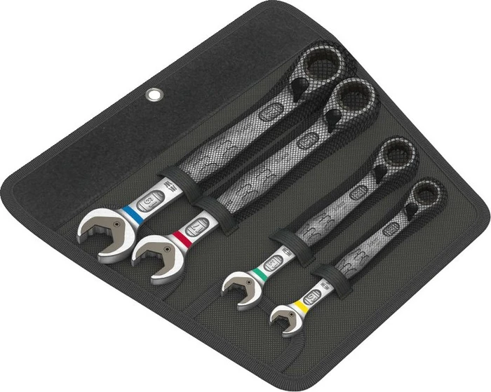 Wera 6001 Joker Switch 4 Set 1 Schraubenschlüsselsatz inkl. Tasche, 4-tlg.