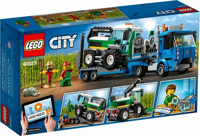 LEGO City Starke Fahrzeuge - Transporter für Mähdrescher