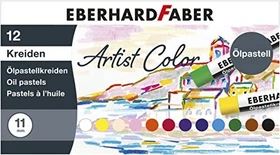 Eberhard Faber Artist Color Ölpastellkreide, 12 Farben, 12er-Set