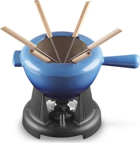 Le Creuset Mode Fondue-Set azure