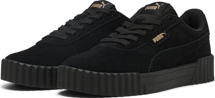 Puma Carina 3.0 Suede puma black/puma gold (Damen)